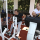 Image for article titled Photos: Vladimir Putin is pumping iron, sipping tea in $1,400 sweatpants